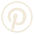 Cream Pinterest icon